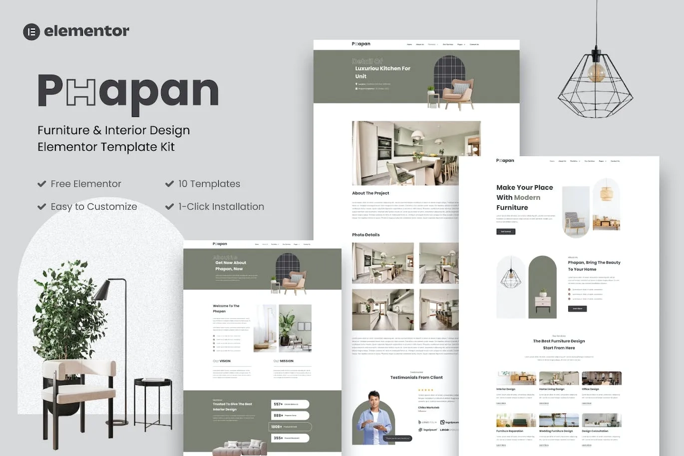 Phapan – Furniture and Interior Design Template