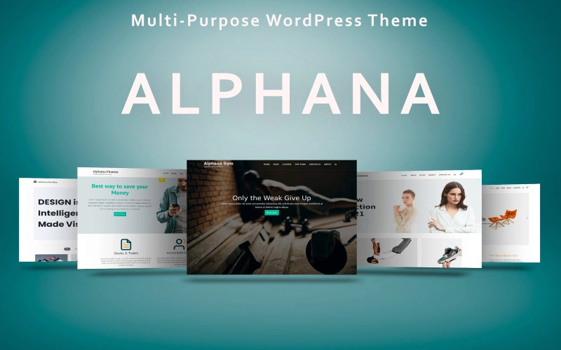 Alphana – Multi-Purpose WordPress Theme