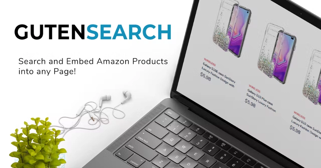 GutenSearch -  Amazon Affiliates Products Search