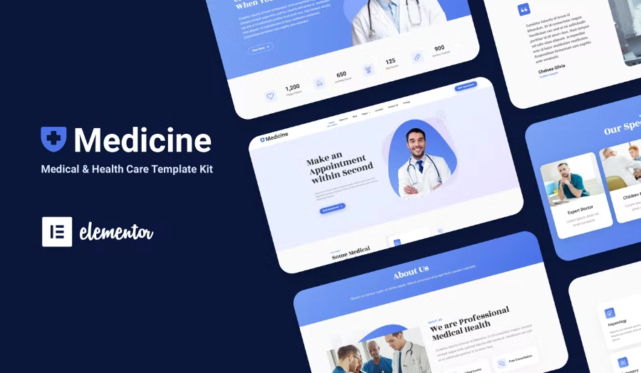 Medisine – Medical Elementor Template