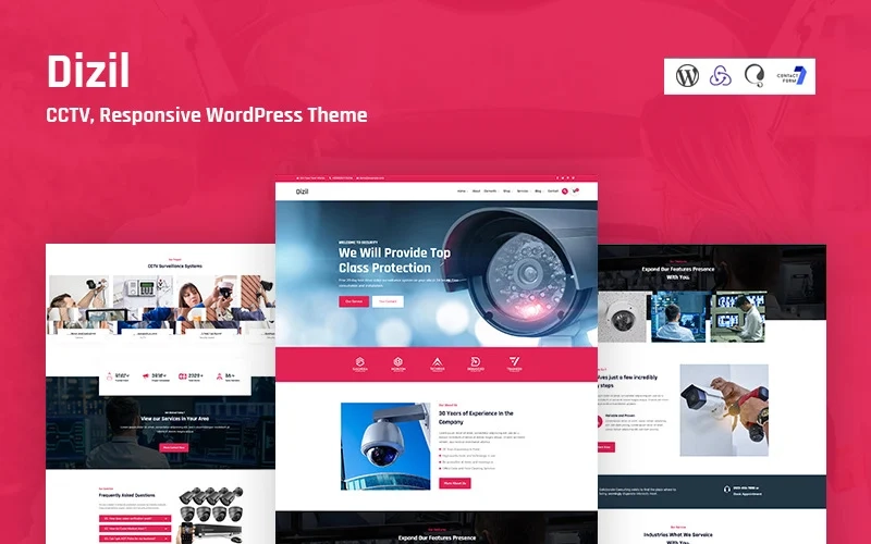 Dizil – CCTV Responsive WordPress Theme