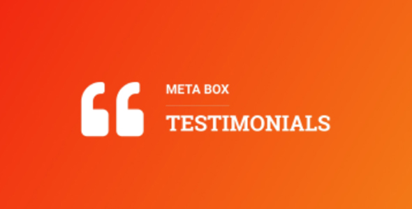 Meta Box Testimonials