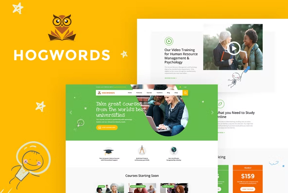 Hogwords – Education Center WordPress Theme