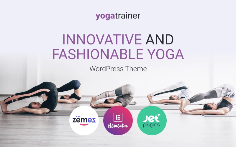 Gloria Miles – Innovative and Fashionable Yoga WordPress Theme